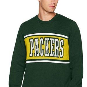NEW- Men's NFL Green Bay Packers Sweater- Great Gift!  Retails $75 holidays
